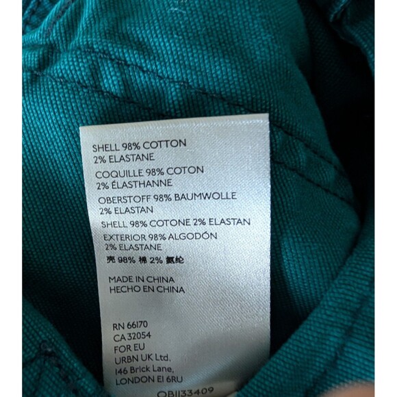 Anthropologie Size 28P Austin Cargo Pants Camo Straight Leg Cropped - Picture 7 of 11